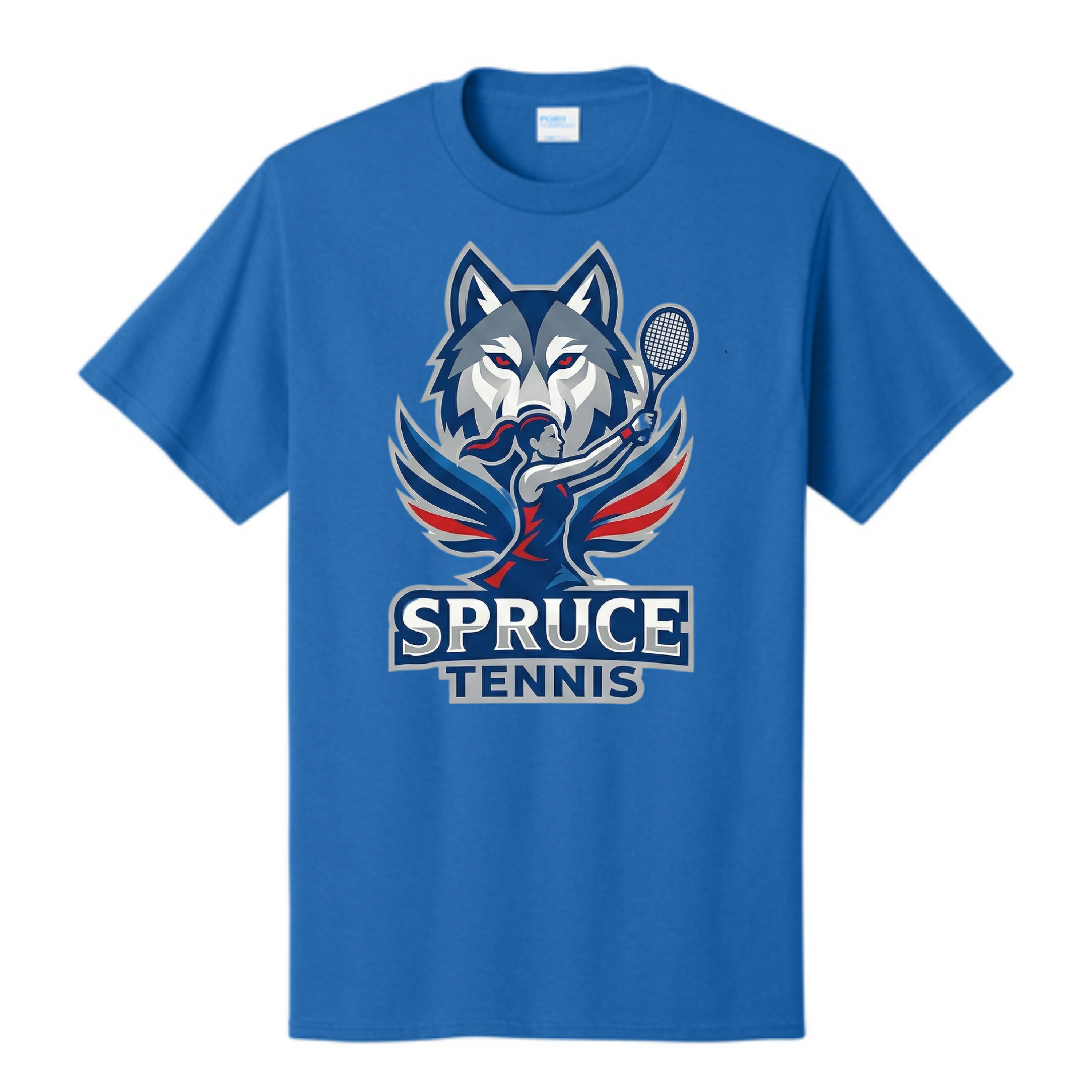 Dallas Spruce Girls Tennis - Ace 4 Spruce Tee