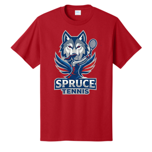 Dallas Spruce Girls Tennis - Ace 4 Spruce Tee