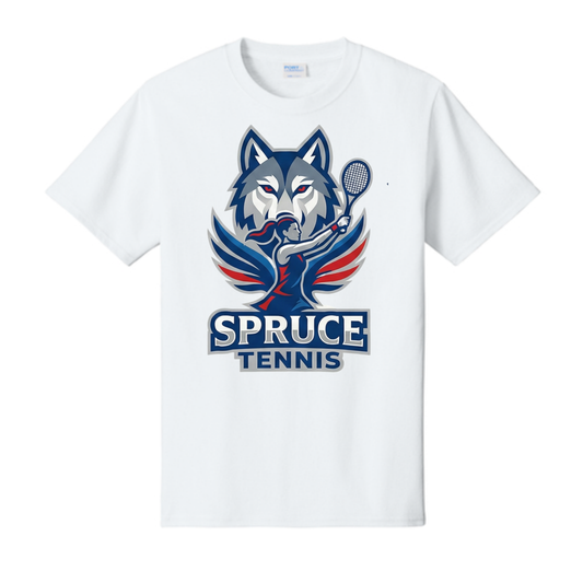 Dallas Spruce Girls Tennis - Ace 4 Spruce Tee
