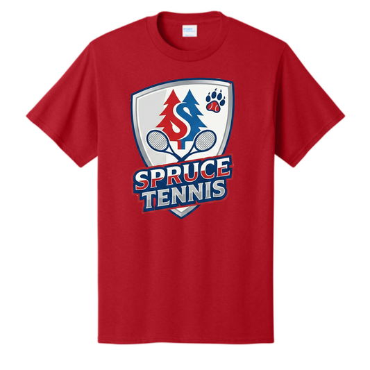 Dallas Spruce Tennis - Baseline Badge Tee