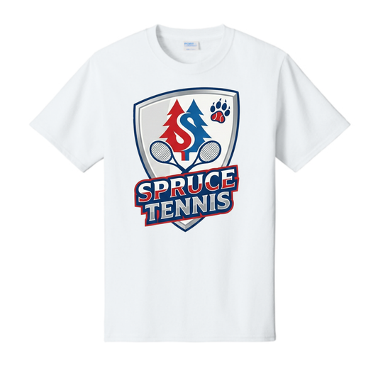 Dallas Spruce Tennis - Baseline Badge Tee