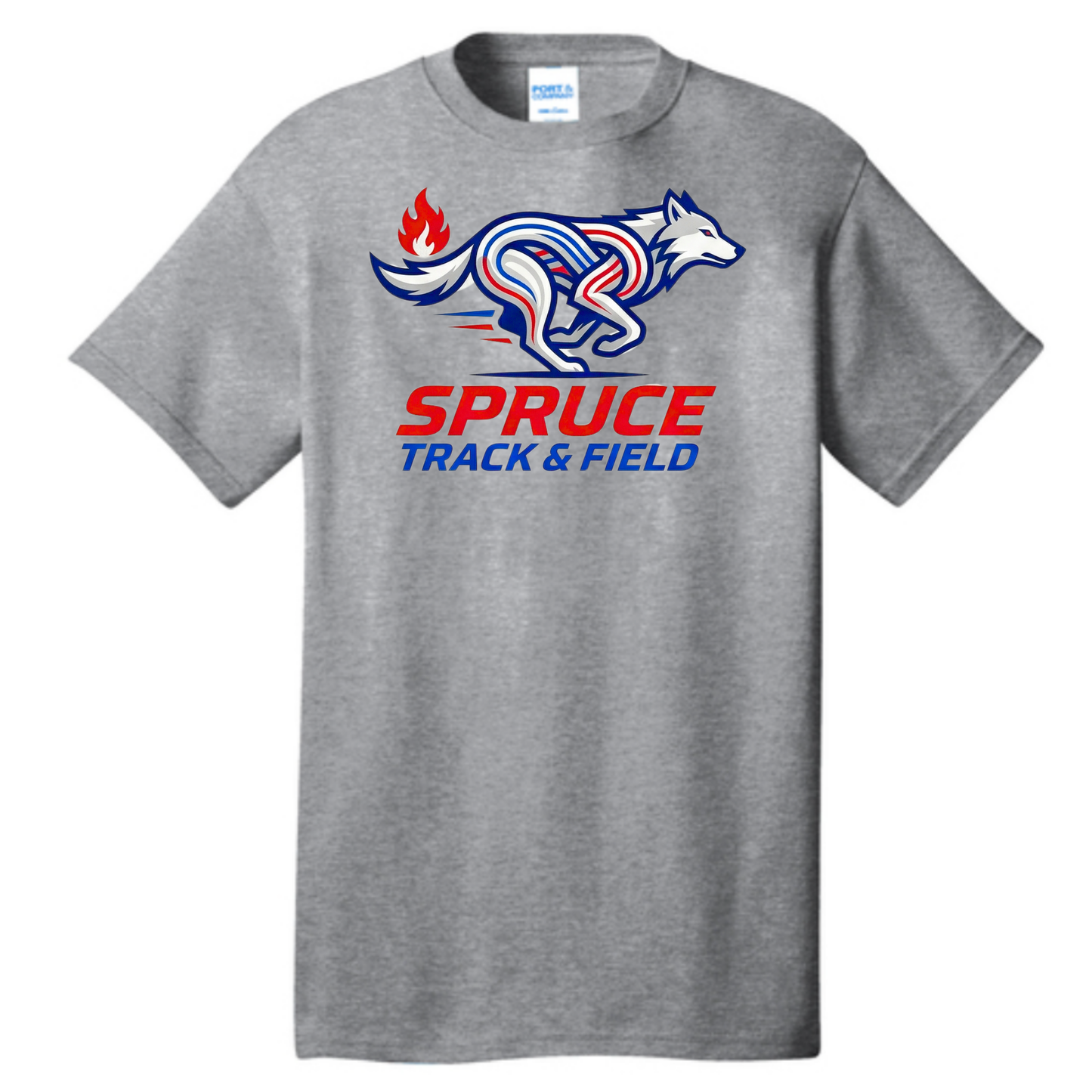 Dallas Spruce Track & Field - Track Wolves Tee