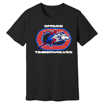 Dallas Spruce Track & Field - TurboWolf Tee
