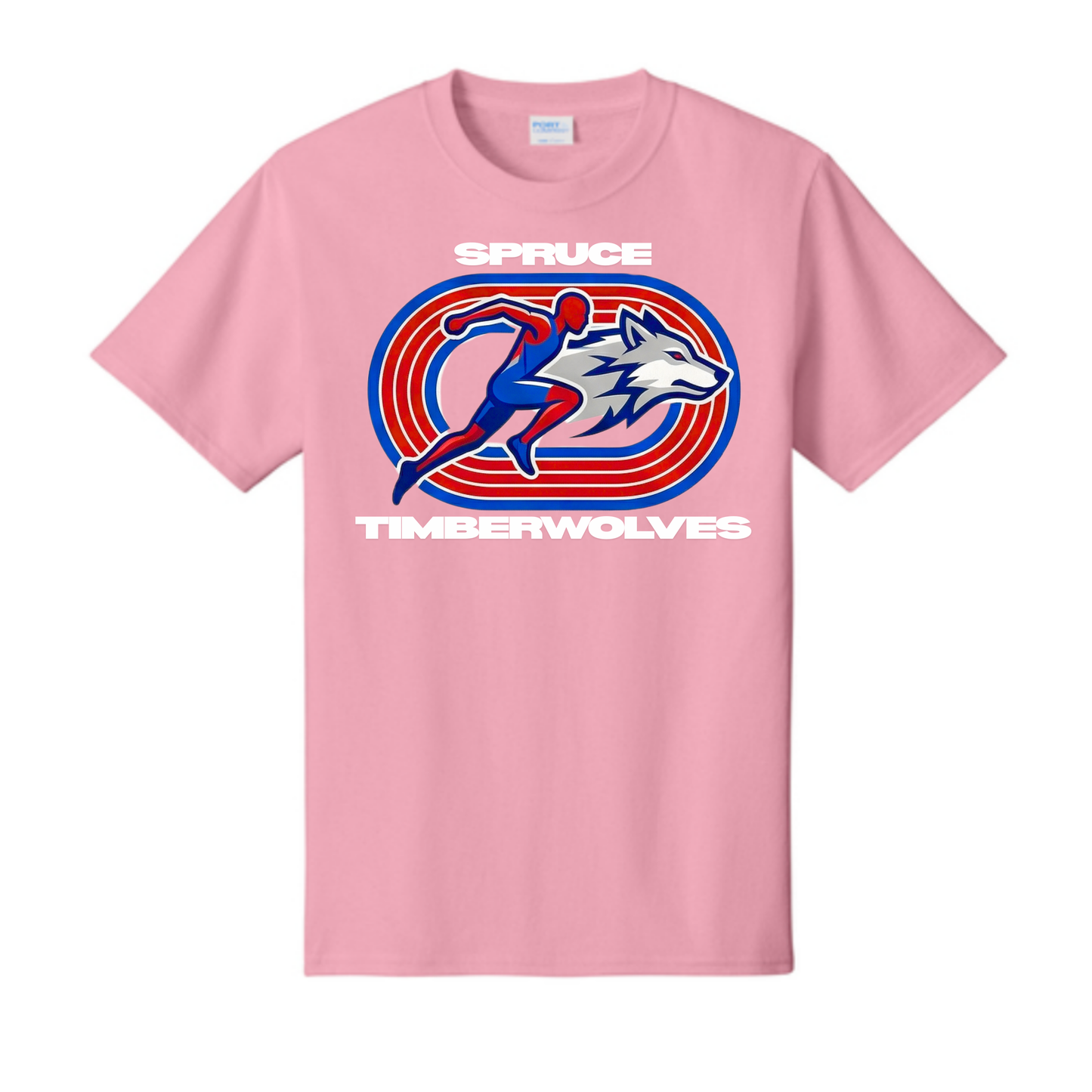 Dallas Spruce Track & Field - TurboWolf Tee