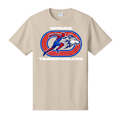 Dallas Spruce Track & Field - TurboWolf Tee