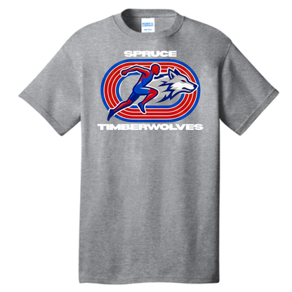 Dallas Spruce Track & Field - TurboWolf Tee