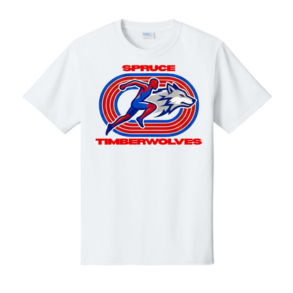 Dallas Spruce Track & Field - TurboWolf Tee