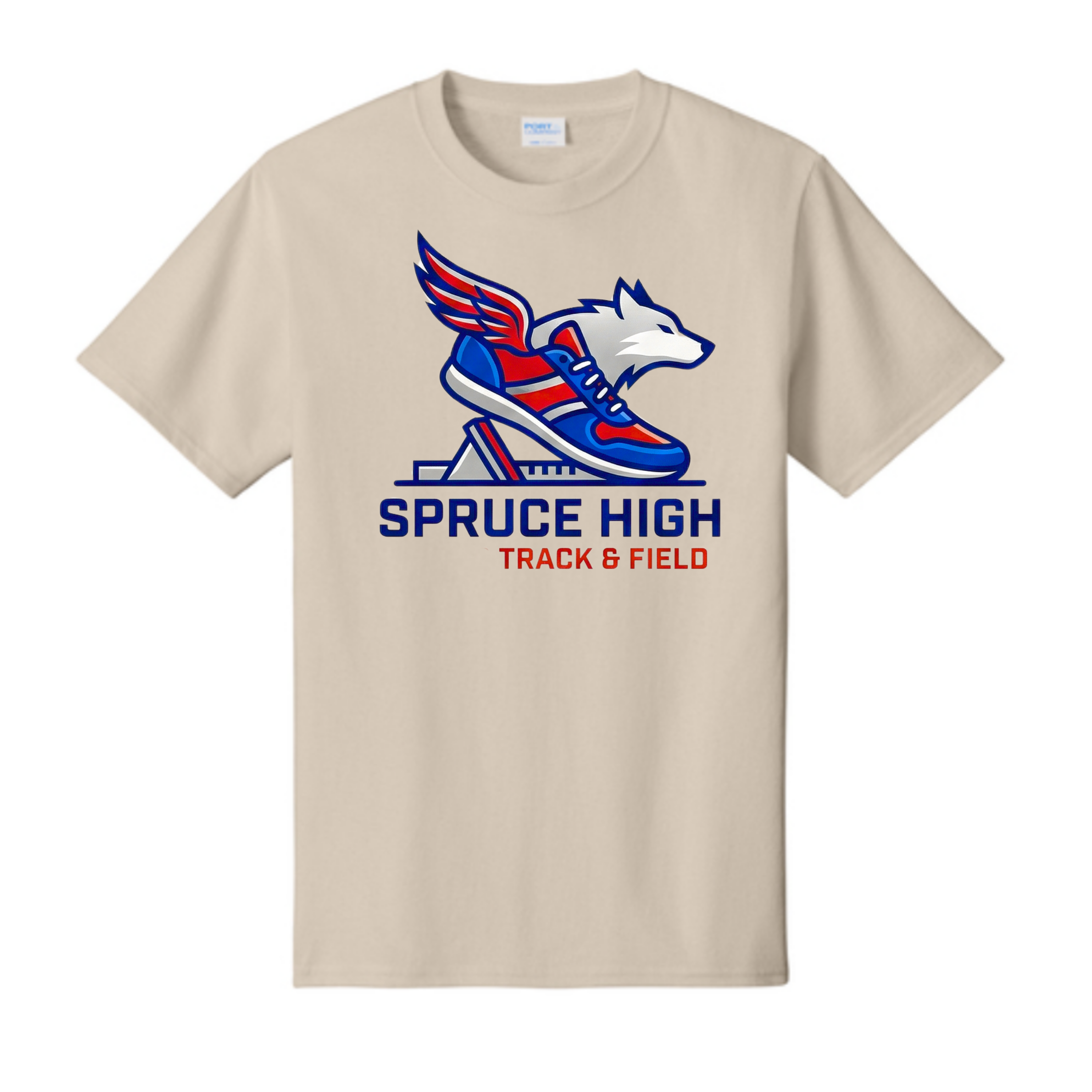Dallas Spruce Track & Field - Wolves With Wings Tee
