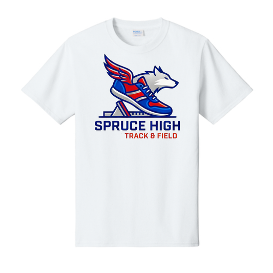 Dallas Spruce Track & Field - Wolves With Wings Tee