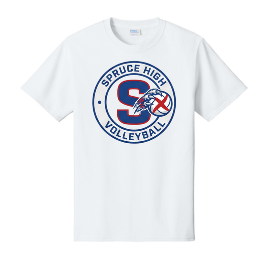 Dallas Spruce Volleyball - Timberwolves Ball Tshirt