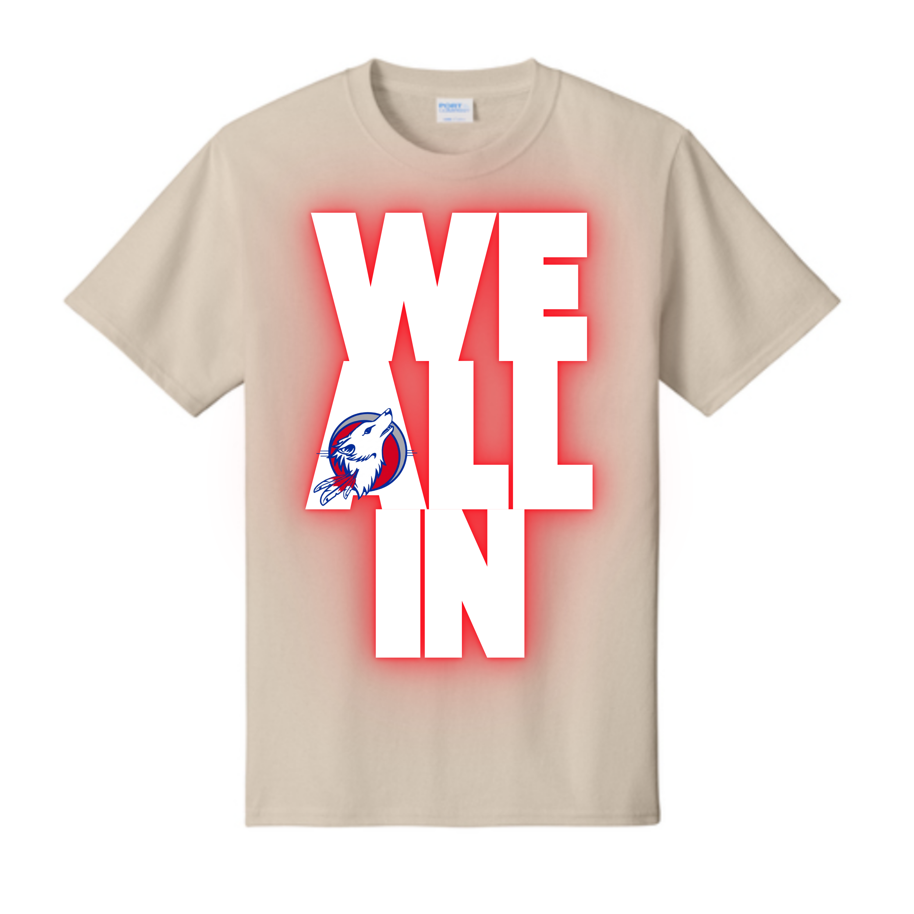 Dallas Spruce High - WE ALL IN Tee