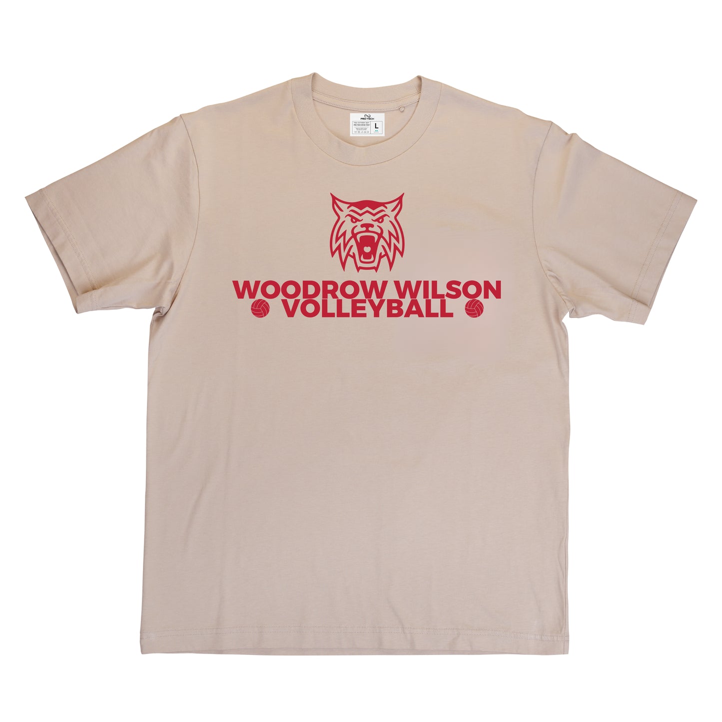 Woodrow Wilson Volleyball - BIG CAT - T-Shirt