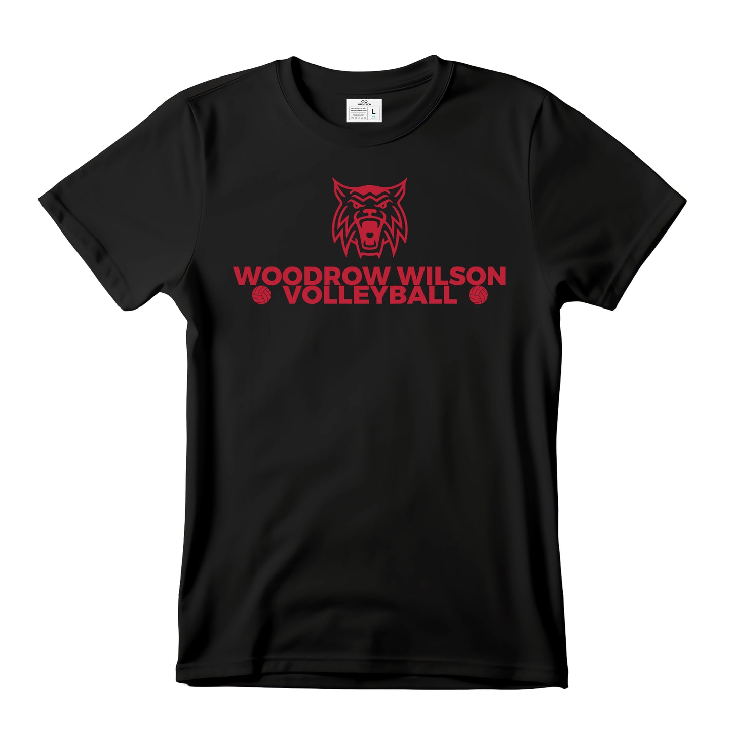 Woodrow Wilson Volleyball - BIG CAT - T-Shirt
