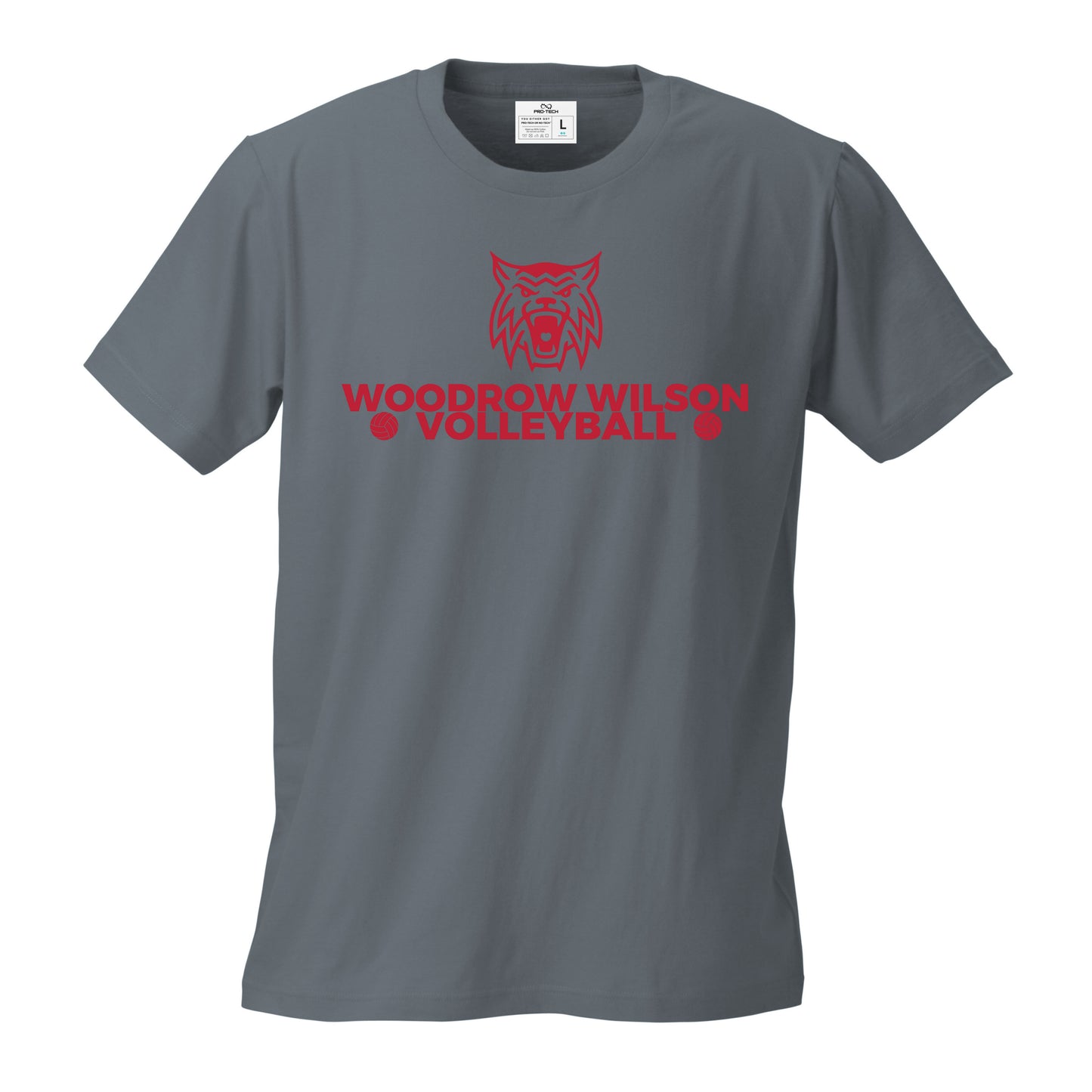 Woodrow Wilson Volleyball - BIG CAT - T-Shirt