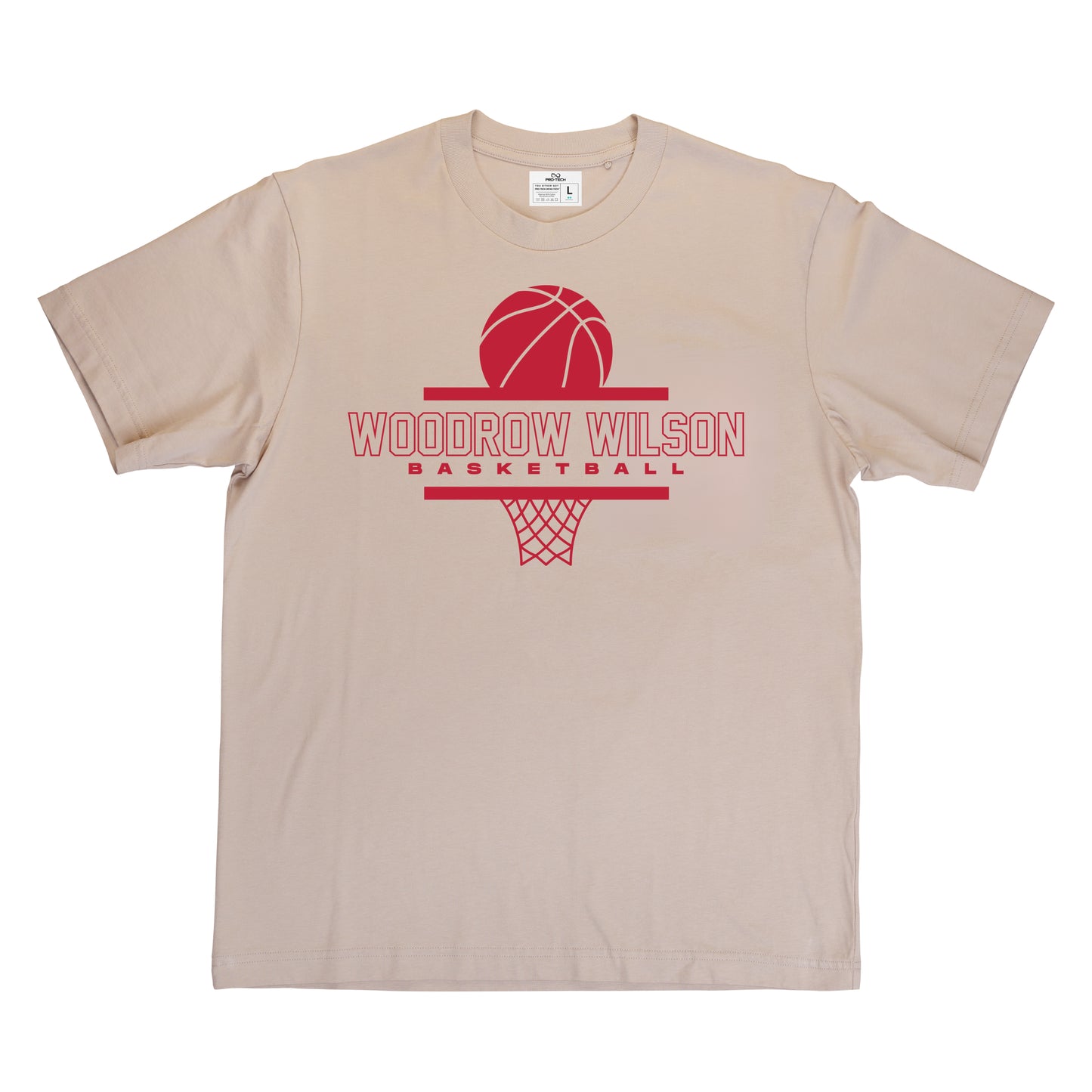 Woodrow Wilson Basketball - ONE BALL T-Shirt
