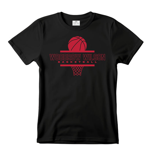 Woodrow Wilson Basketball - ONE BALL T-Shirt