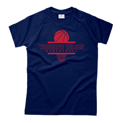 Woodrow Wilson Basketball - ONE BALL T-Shirt