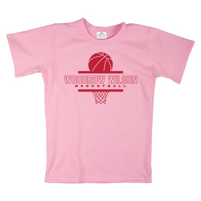 Woodrow Wilson Basketball - ONE BALL T-Shirt