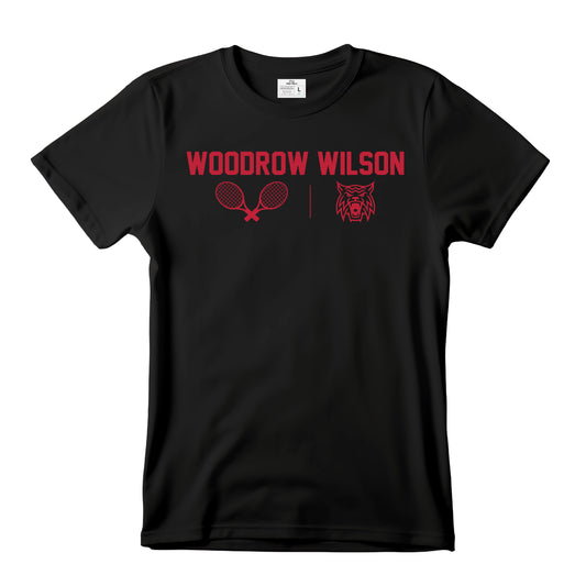 Woodrow Wilson Tennis - RACKET CATS T-Shirt