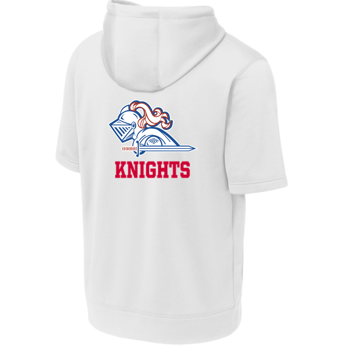 Kimball Sport-Wick ® Fleece Short Sleeve Hooded Pullover